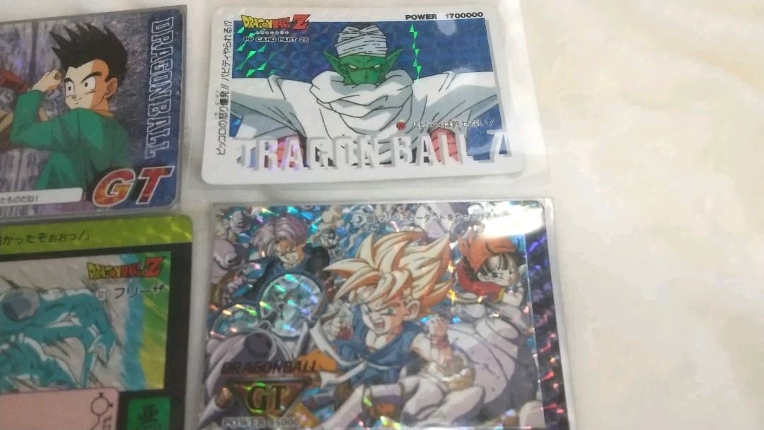 （希少）ドラゴンボール Z GT まとめ売り８枚