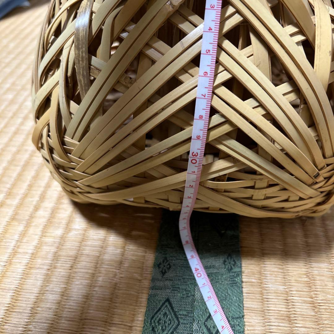 竹細工　竹籠　花器　大分　未使用