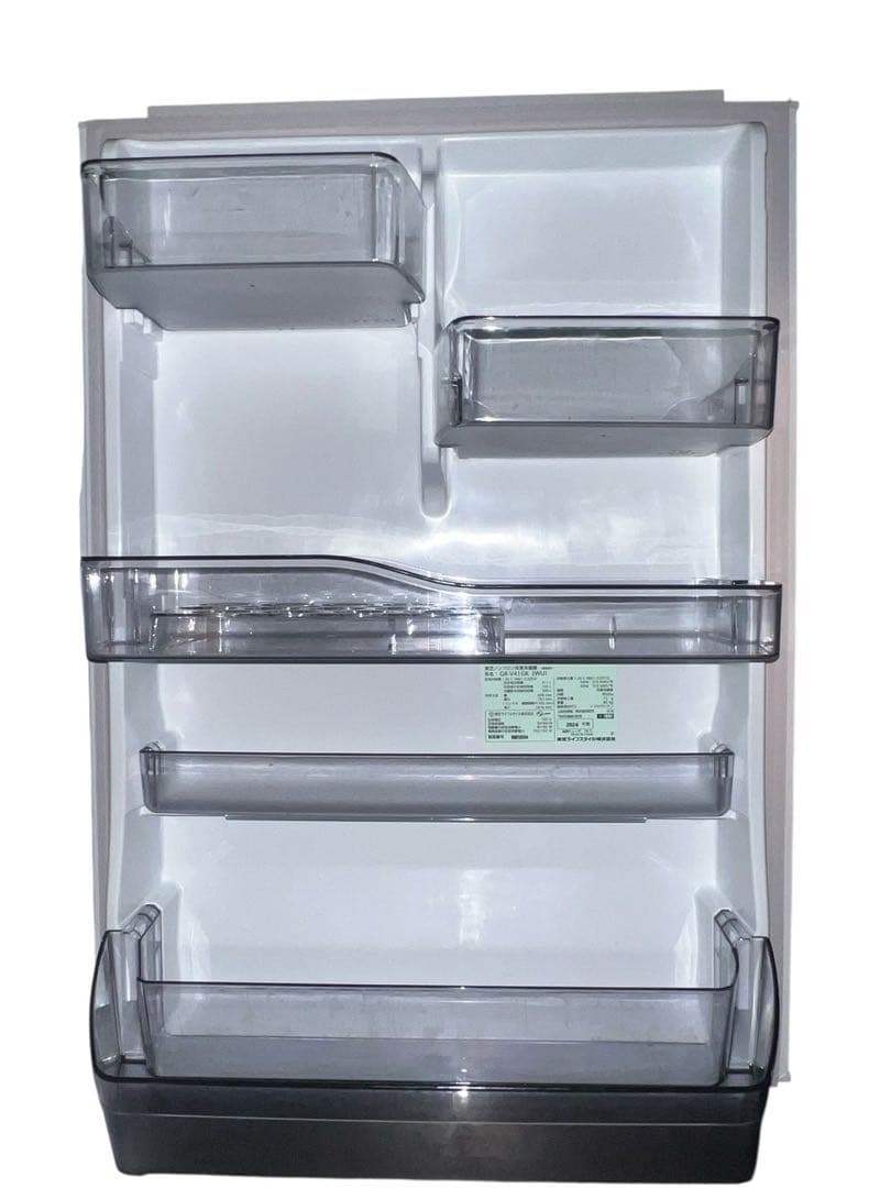 TOSHIBA 東芝 冷蔵庫 5ドア冷蔵庫 GR-V41GK 2024年製