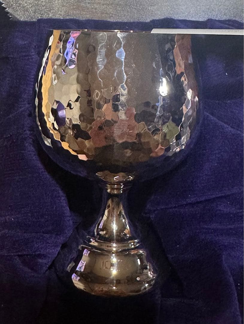 金*銀様 純銀　山崎謹製　銀製ブランデーグラス　2個　Silver