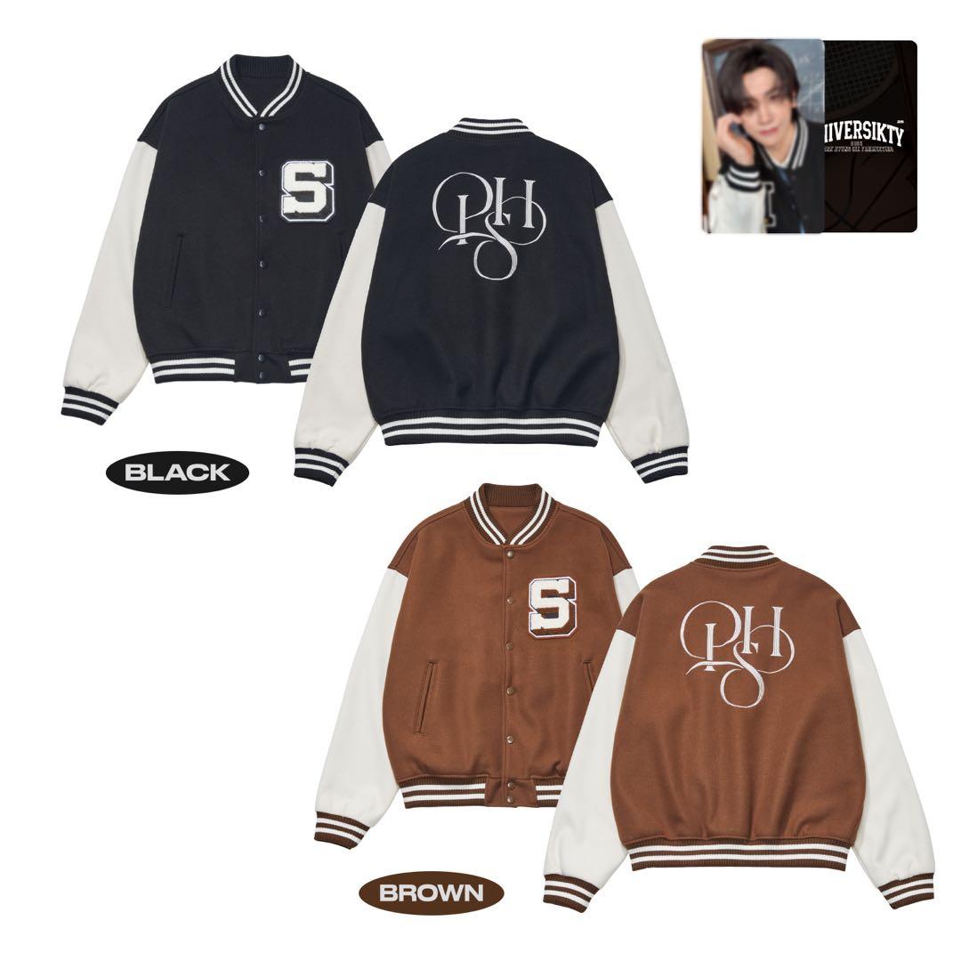 パクヒョンシク スタジャン+特典トレカ+紙袋+ビッグうちわ 新品未開封公式グッズ