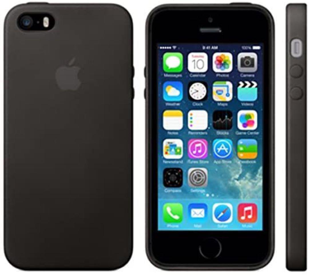 新品Apple純正品iPhoneSE純正ケース 黒 レザーケース 純正カバー