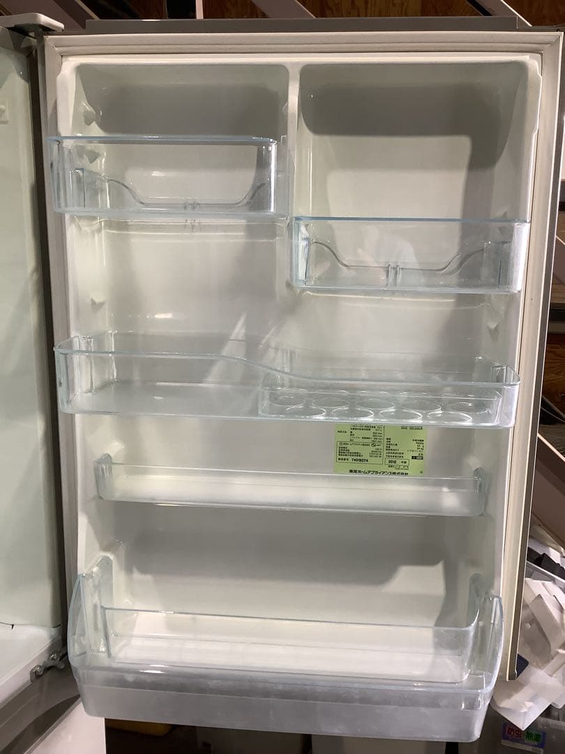 東芝 5ドア冷蔵庫 GR-E43G(NU) 427L 2012年製 ベジータ
