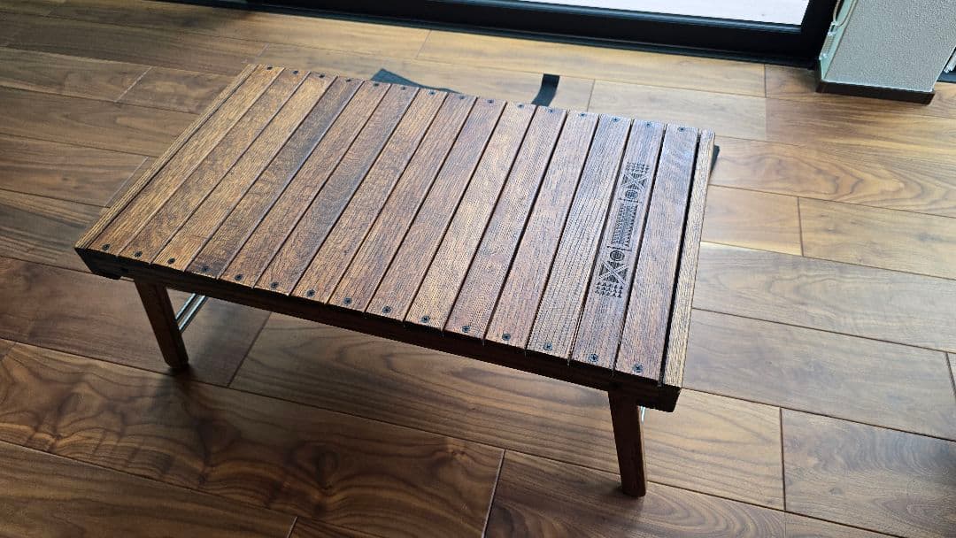 kimicamp ウォルナットテーブル 収納バッグ付き