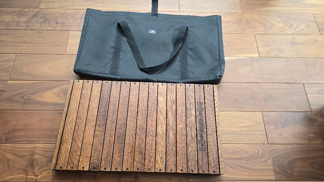 kimicamp ウォルナットテーブル 収納バッグ付き