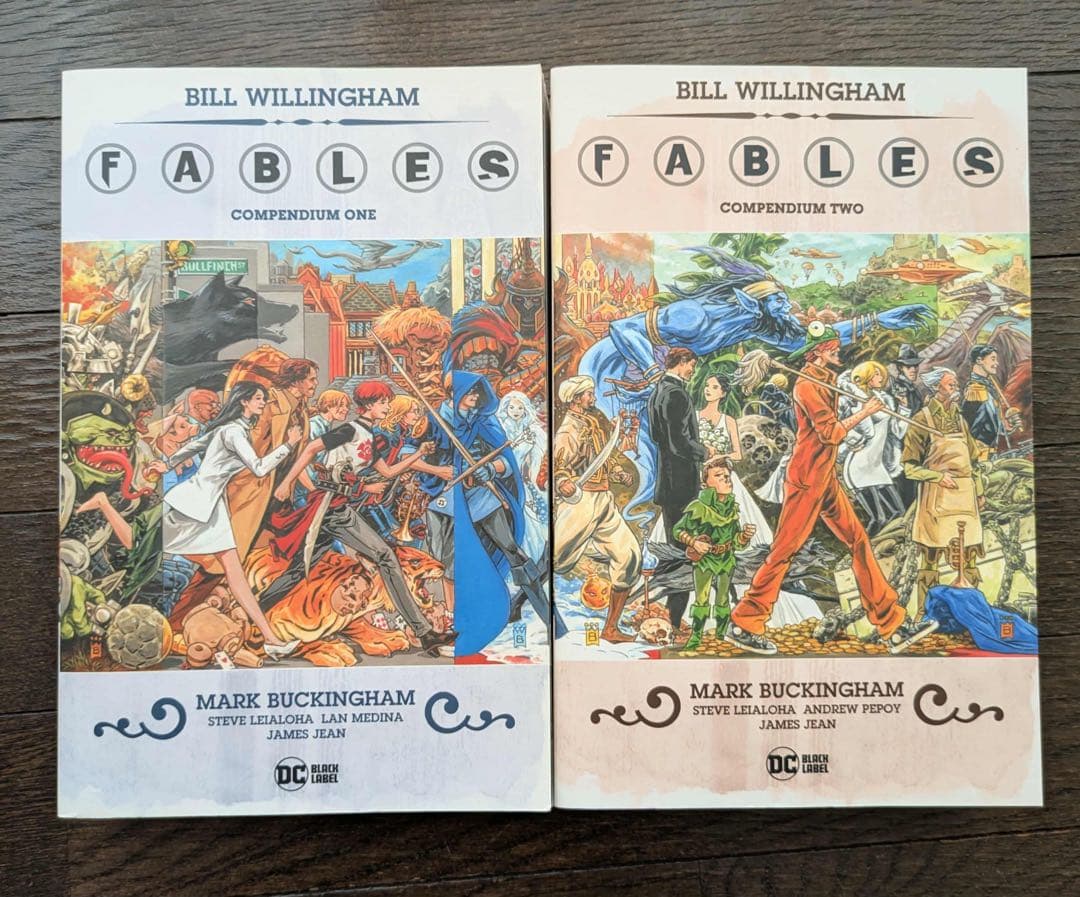 アメコミ Fables Compendium 1 and 2