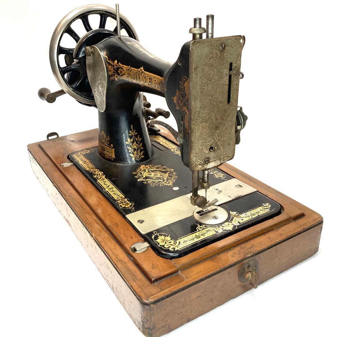 【coco-A】SINGER アンティークミシン　シンガー