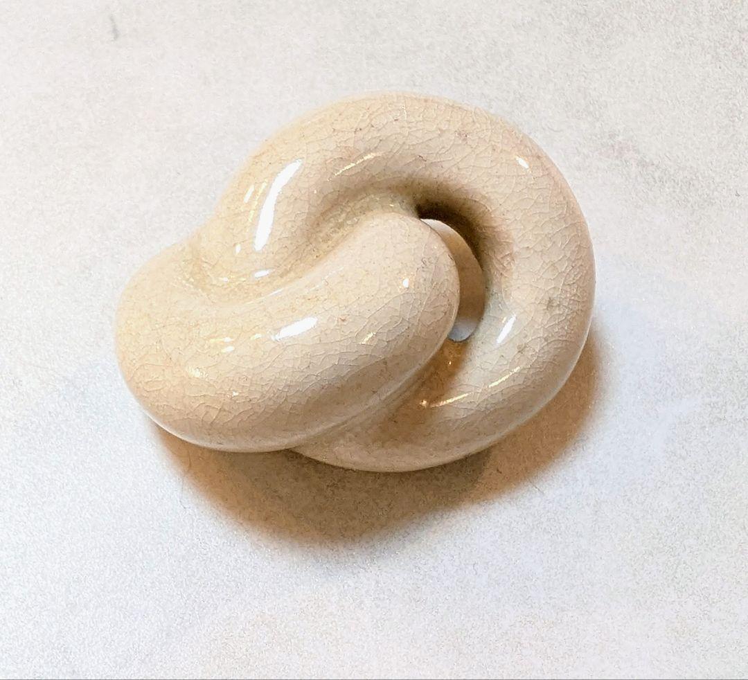 No.0340　ルーシー·リー　陶器ボタンD