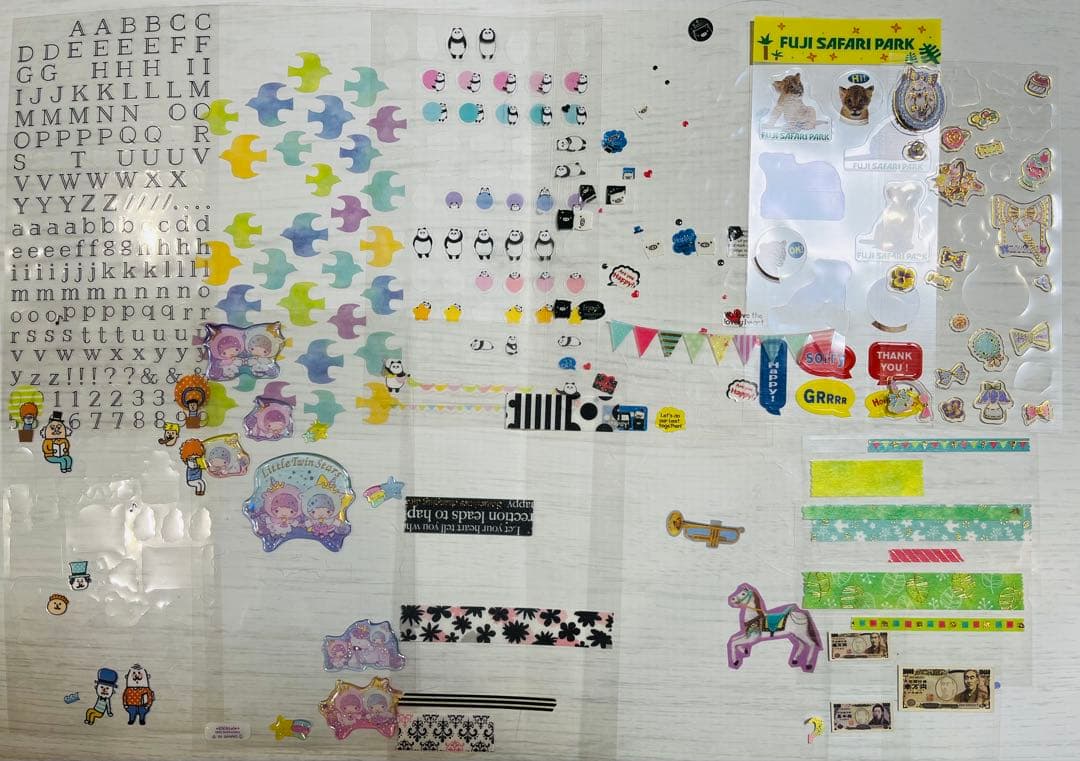 平成レトロ　シール帳完成品　フレークシール　まとめ売り