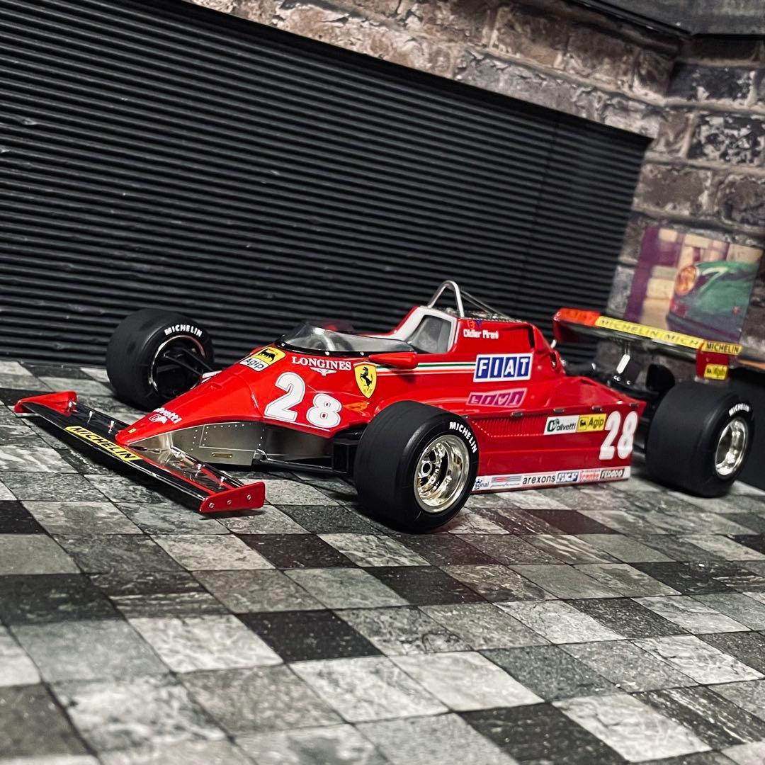 1/18 GP replicas フェラーリ 126CK 1981 D.ピローニ