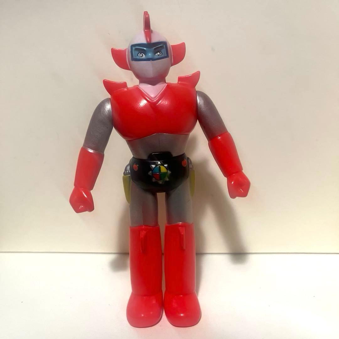 タカトク製 氷河戦士ガイスラッガー シキ・ケン ソフビ フィギュア