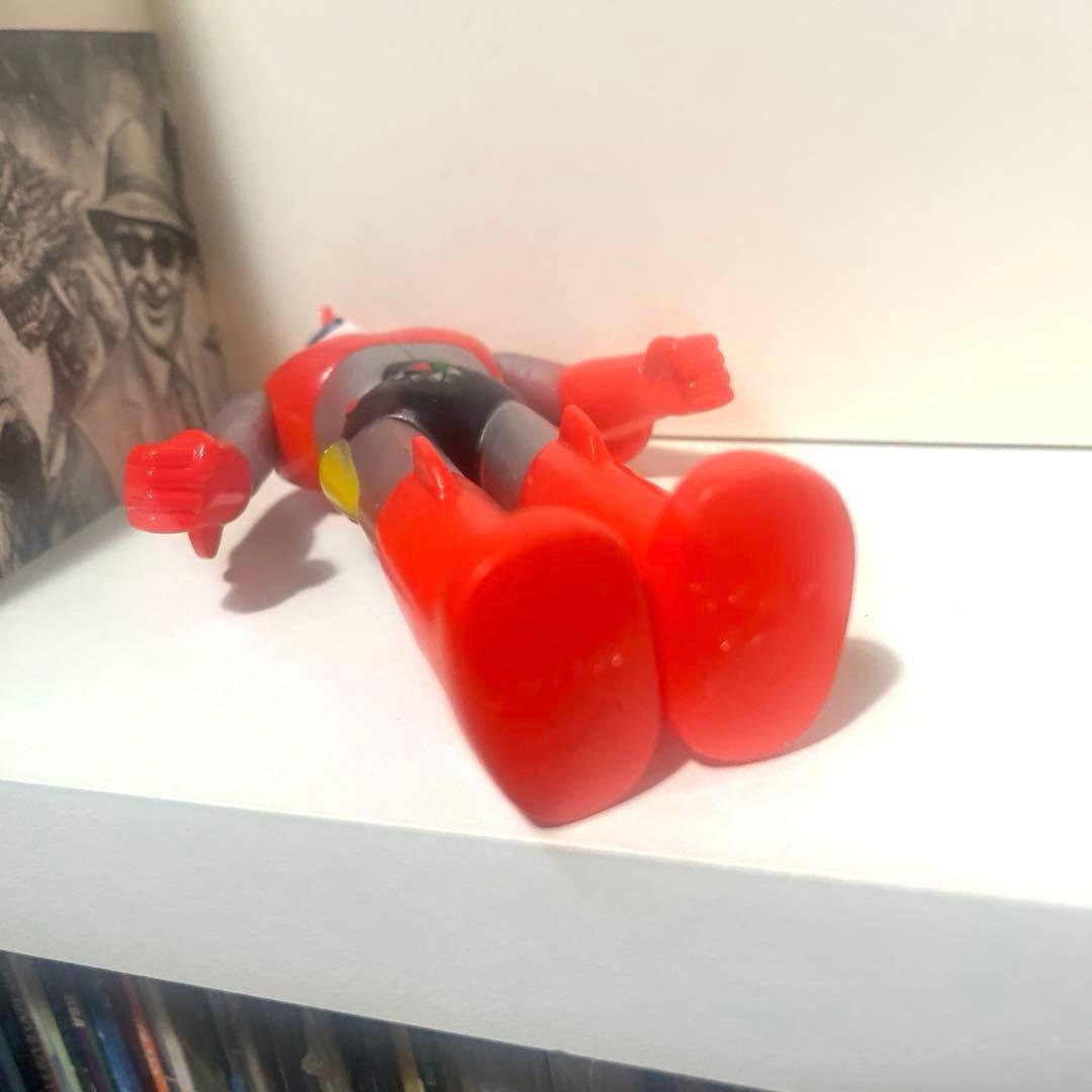 タカトク製 氷河戦士ガイスラッガー シキ・ケン ソフビ フィギュア