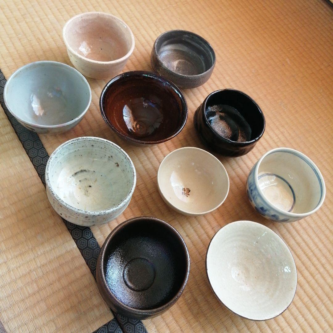 YUU　茶碗　20個まとめ売り　黒楽茶碗　安南など