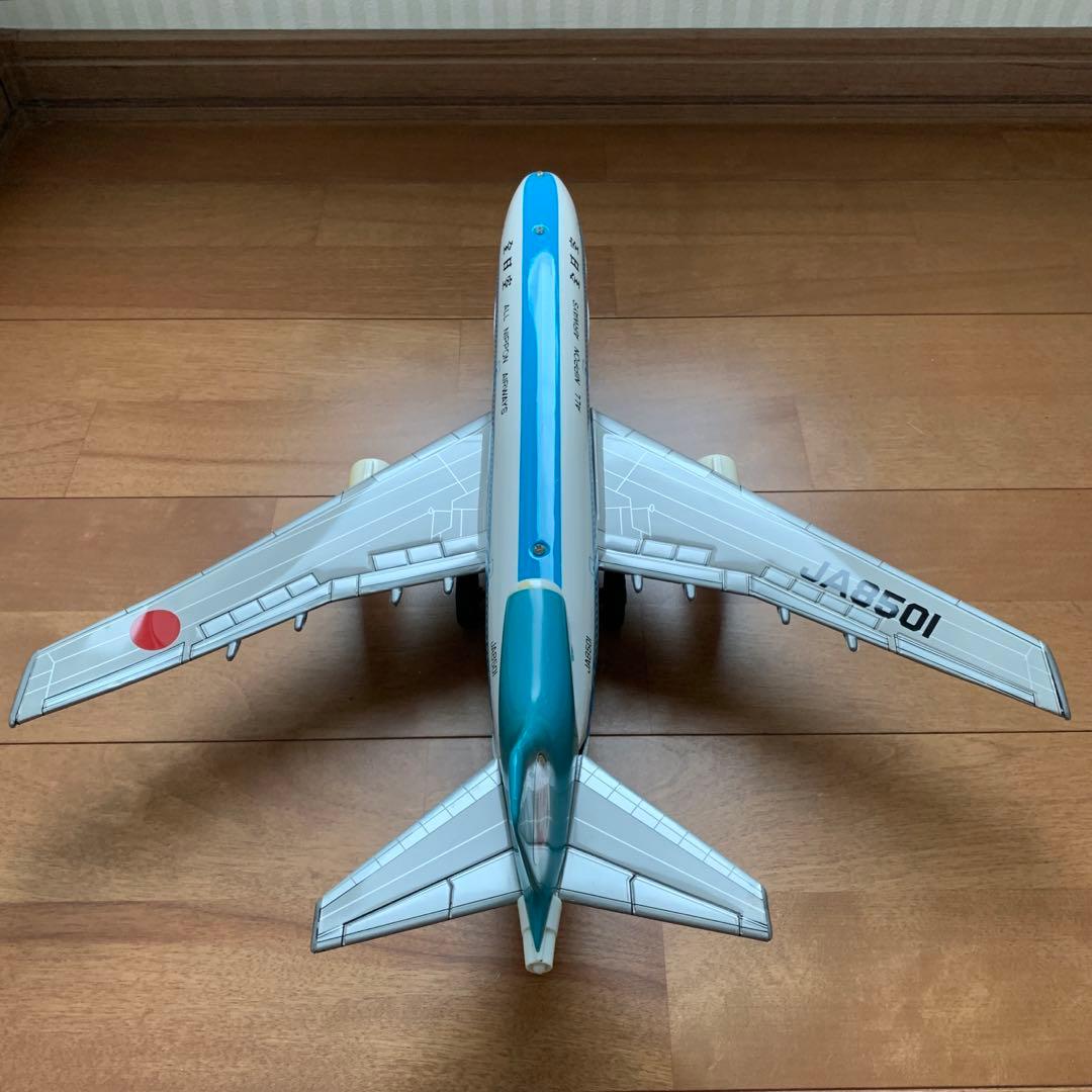 当時物 全日空 JA8501 ジャンボジェット トライスター ブリキ模型 飛行機