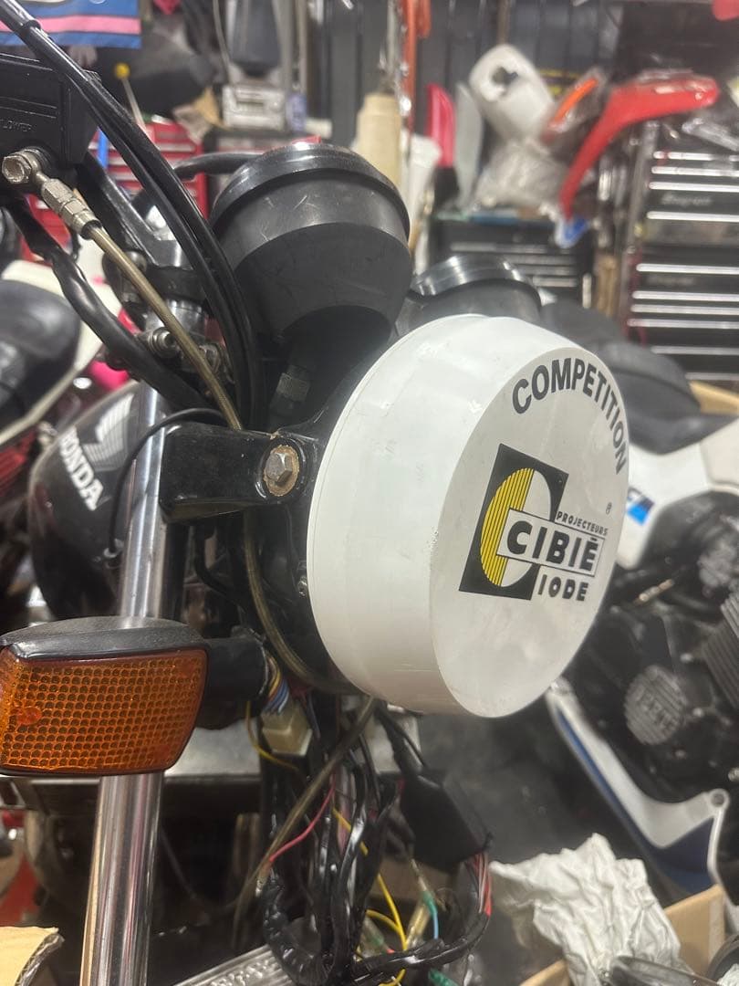 希少当時物シビエライトカバー180πヘッドライト用CIBIE