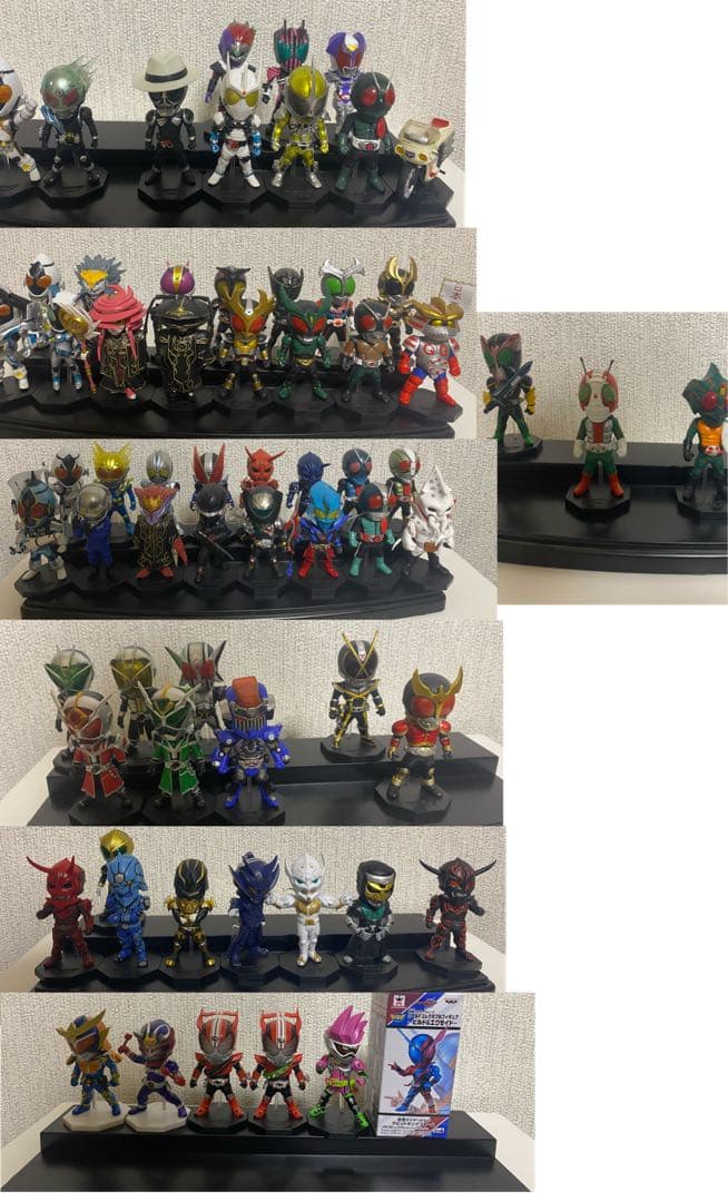 仮面ライダー ワールドコレクタブルフィギュア ワーコレ 65個 まとめ売り