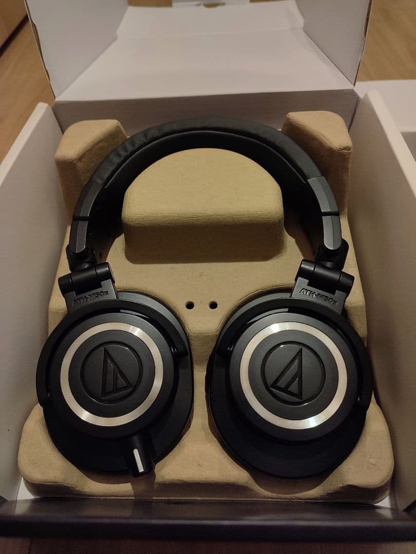 美品 audio-technica ATH-M50x ヘッドフォン