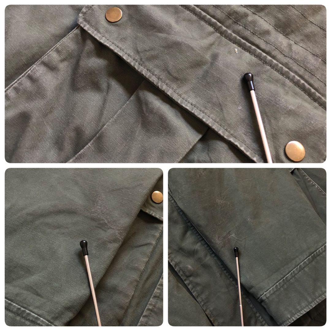 90〜00sヴィンテージエディーバウアーハンティングジャケット切り替えレザー