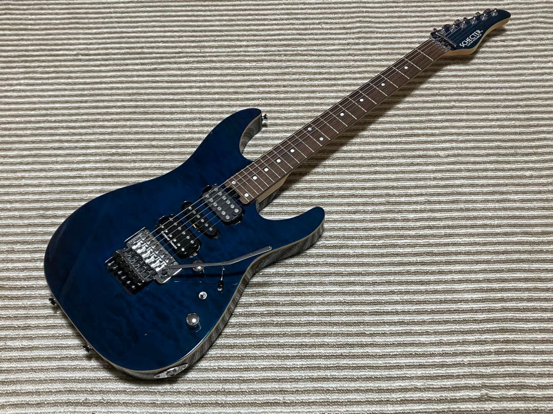 SCHECTER シェクター NV-3-24-AL See-thru Blue