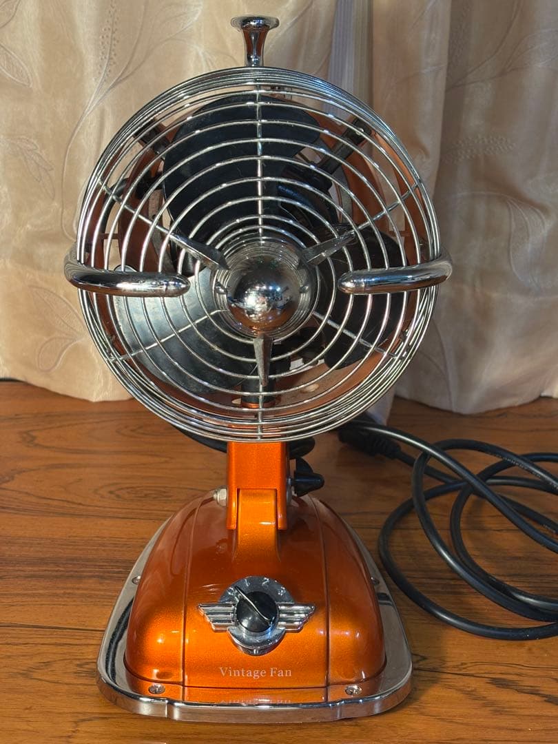 JETFAN レトロ　ビンテージ調　卓上扇風機