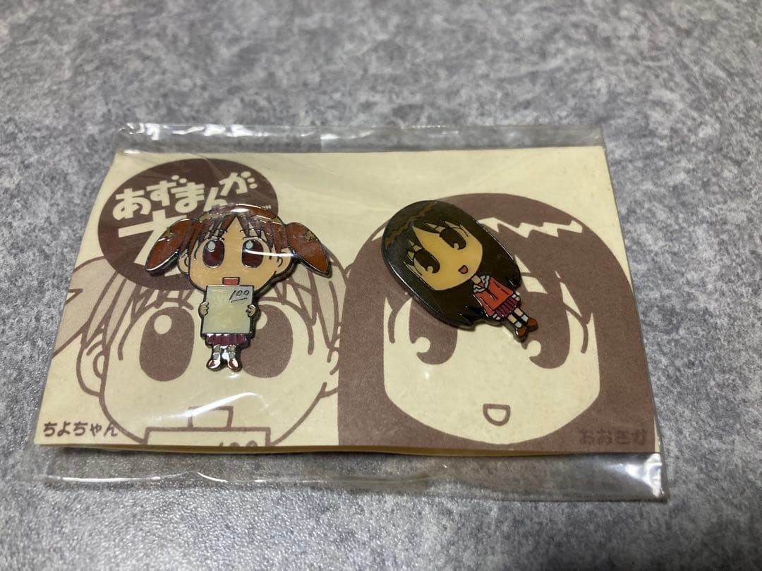あずまんが大王 ちよちゃん　おおさか　ピンバッジ 2個セット