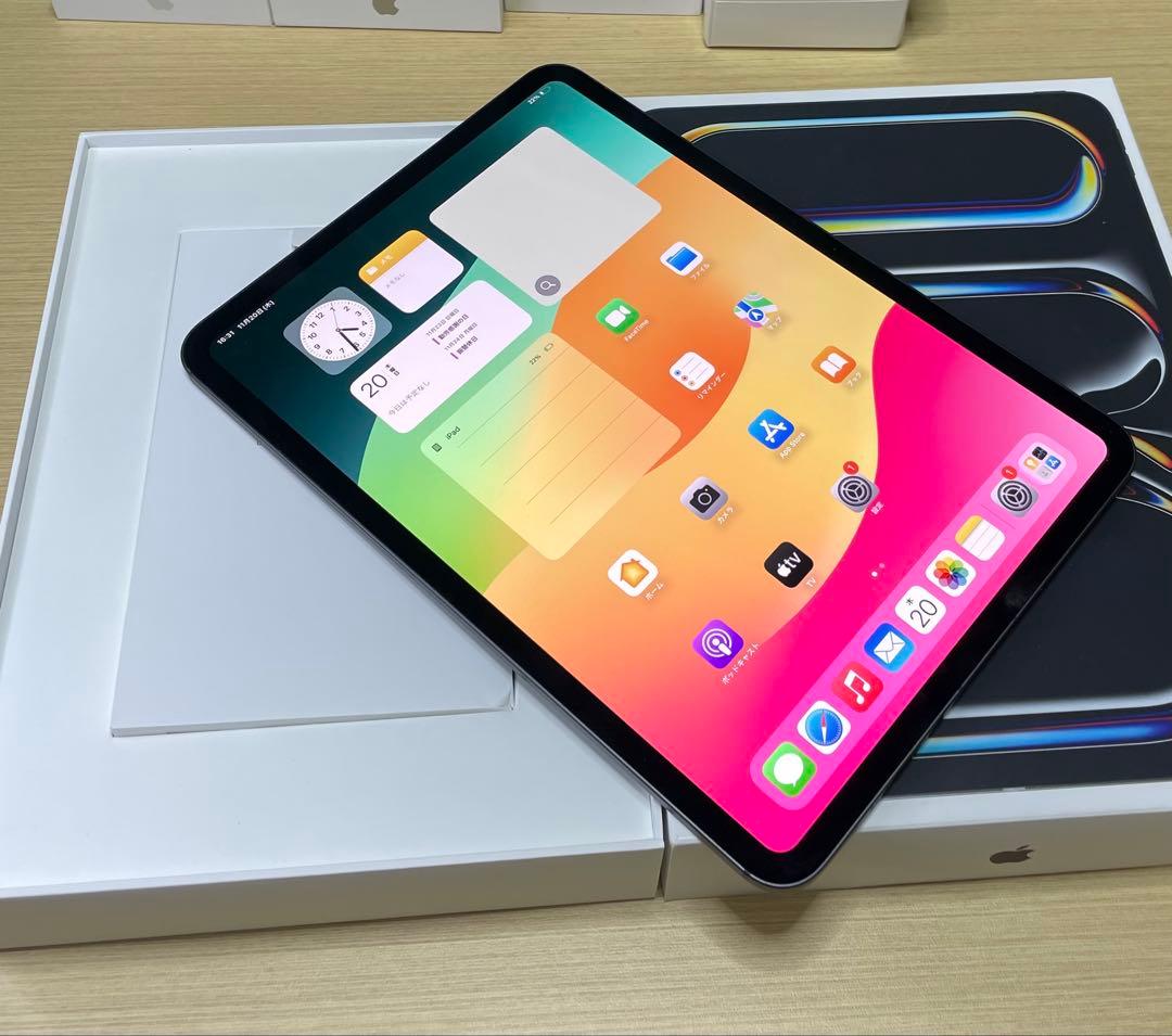 【美品】iPad Pro 11 M4 WiFi+Cellular 512GB