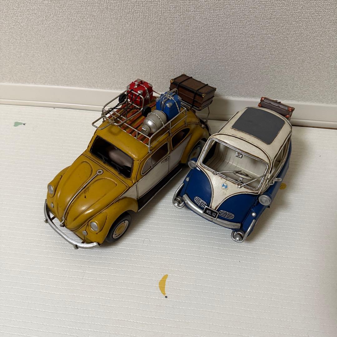 フォルクスワーゲン ビートル & シトロエン 2CV ダイキャストモデル