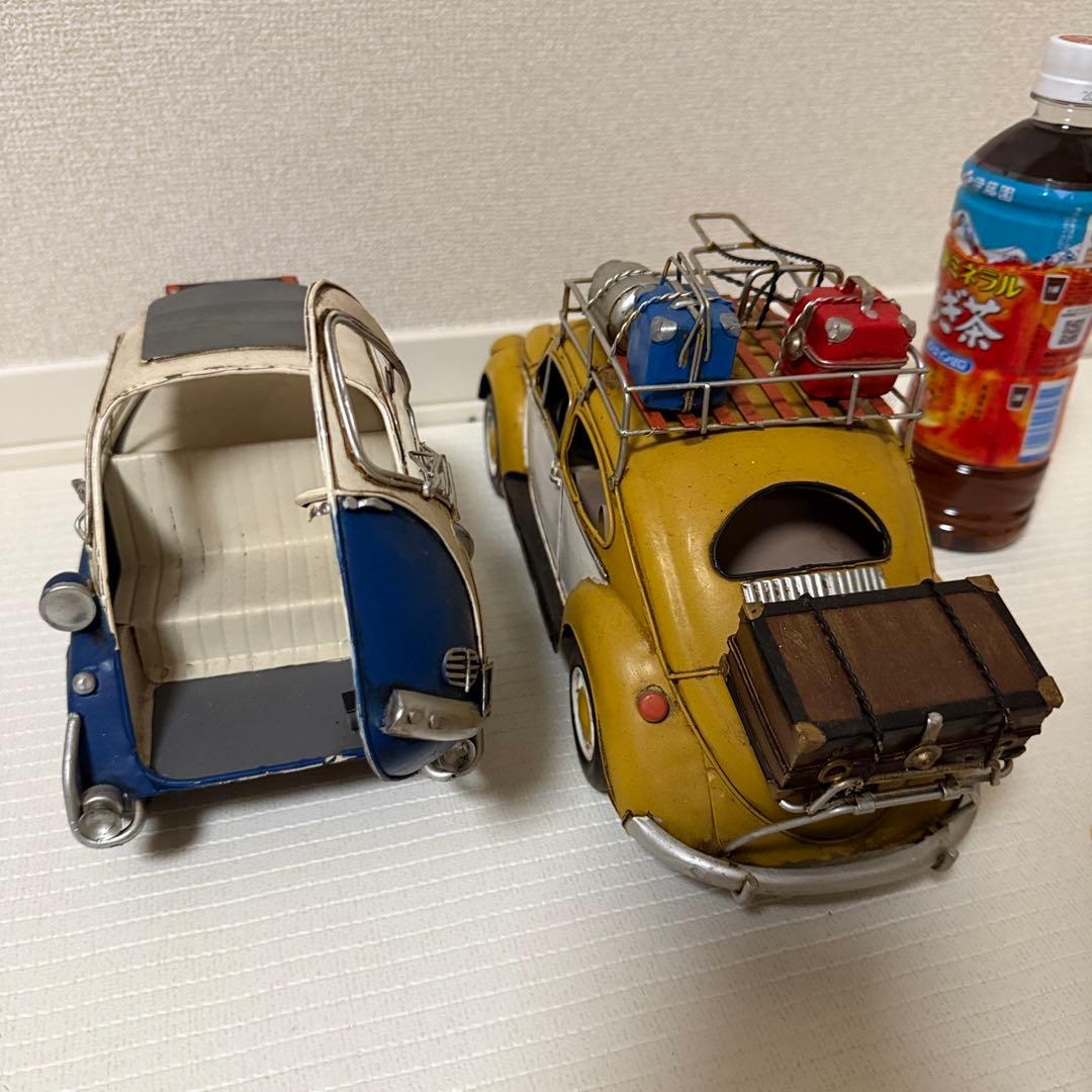 フォルクスワーゲン ビートル & シトロエン 2CV ダイキャストモデル