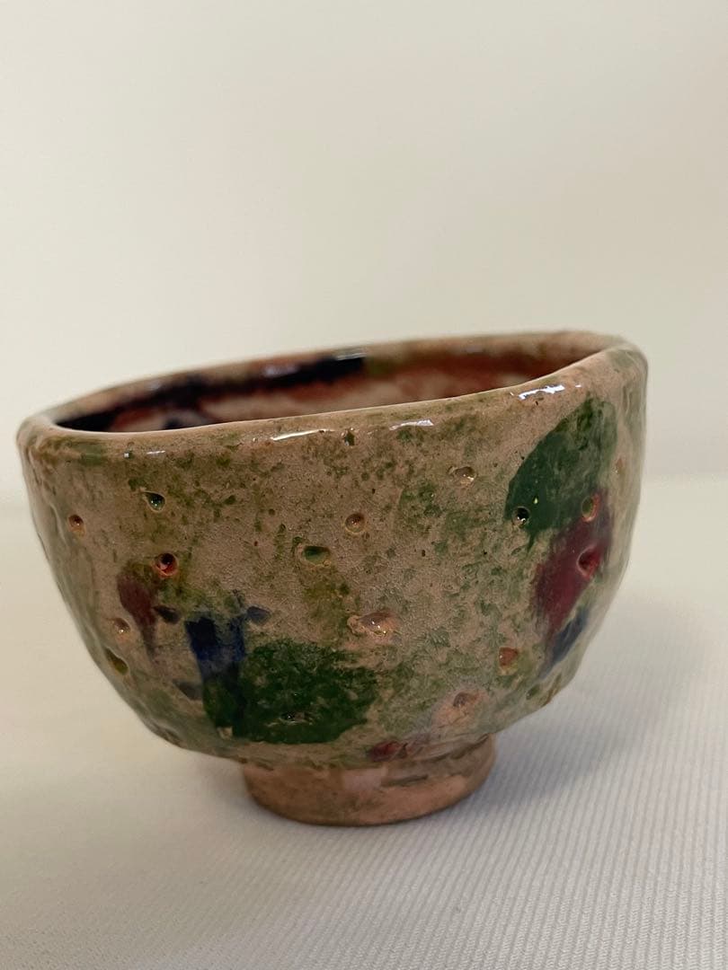 出口王仁三郎　ぐい呑み　茶碗　耀盌　ようわん 口径8.8cm 高さ6.3cm