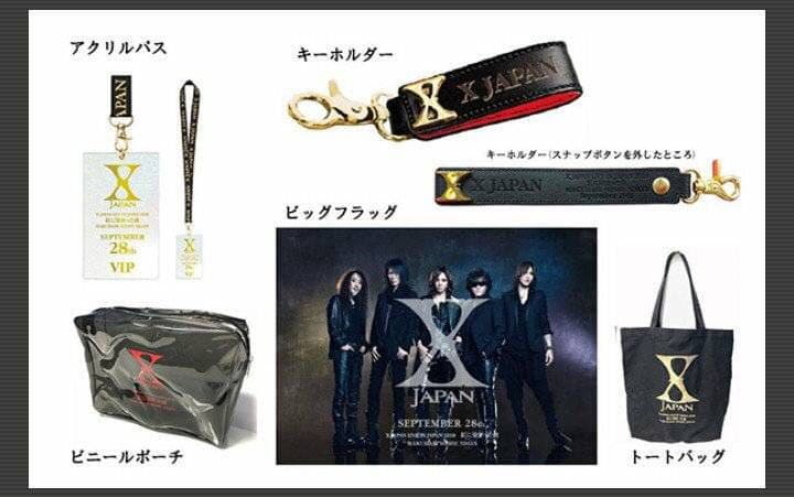 土日限定値下げ！XJAPAN 2018紅に染まった夜 VIP限定ビッグフラッグ