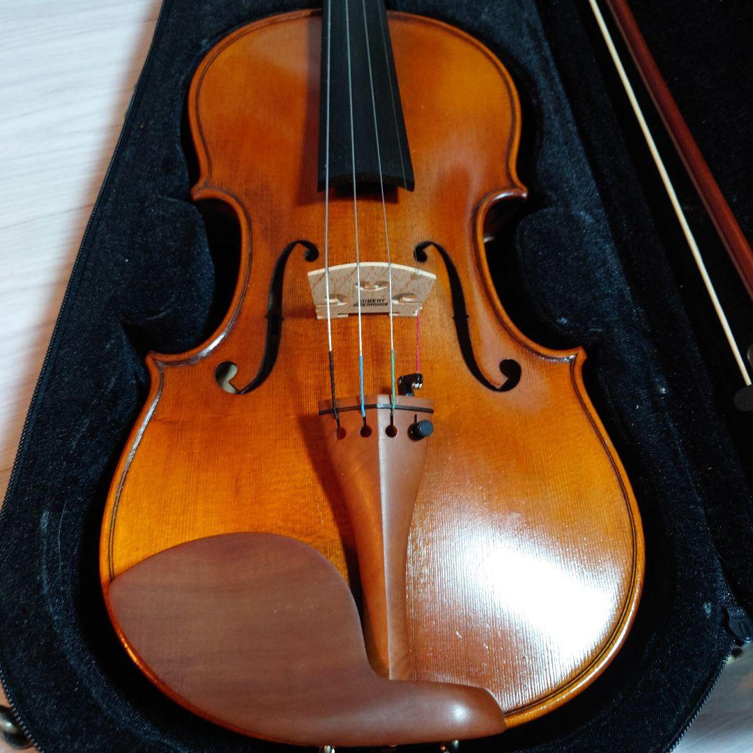 ニコロサンティNSN50S バイオリン　4/4 美品　弓、ケース、松脂、肩当付