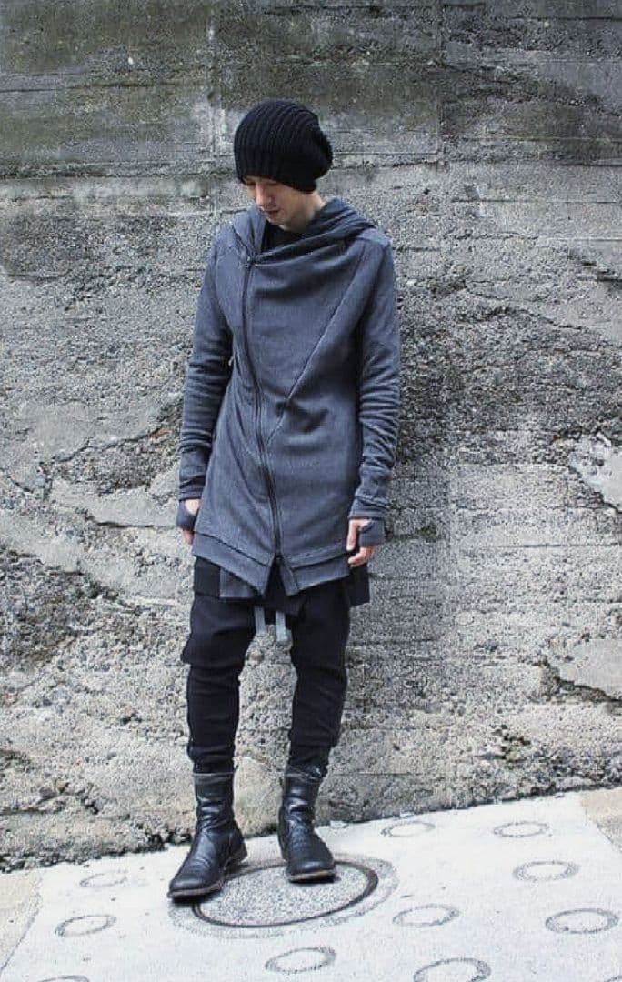 A.F ARTEFACT/フリースロングパーカー