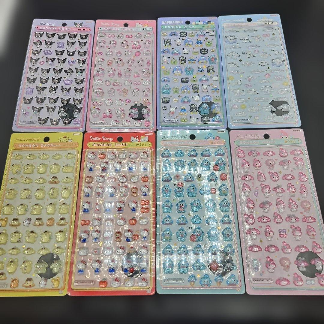 新品未使用　確実正規品 サンリオボンボンドロップシール　コンプリートシール