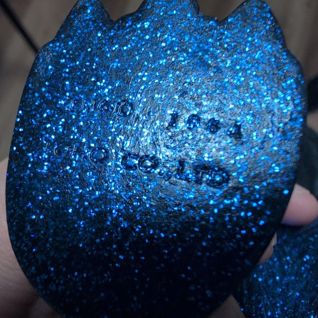 ゴジラ ソフビ マルサン Godzilla 1964 Blue Glitter