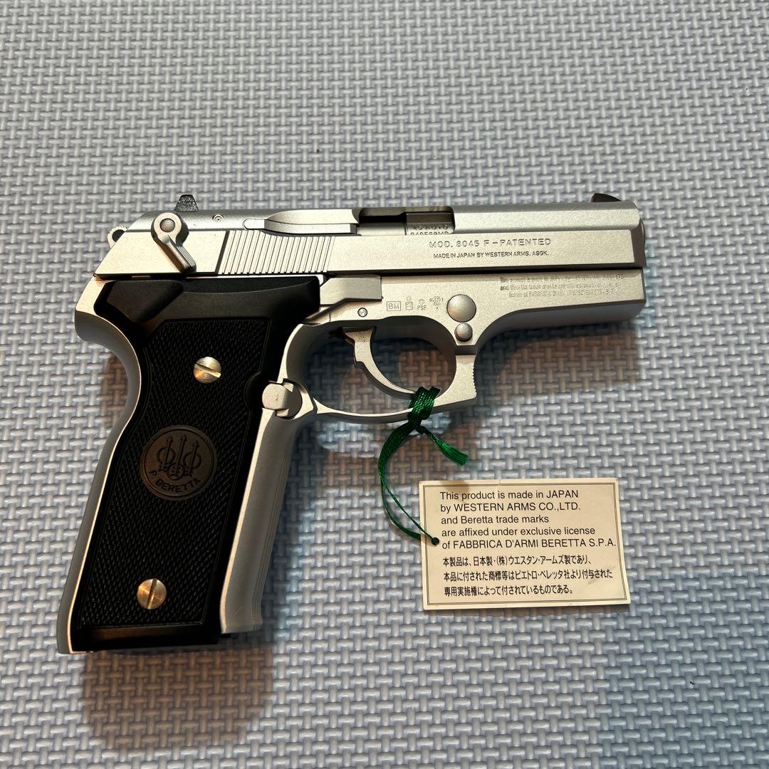 WA ウエスタンアームズ　BERETTA M8045 COUGAR-F シルバー