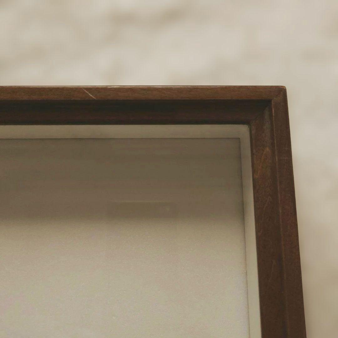 あ*ぬ様 中野製作所　大型ドイツ箱　標本箱　中古　約42×51×6