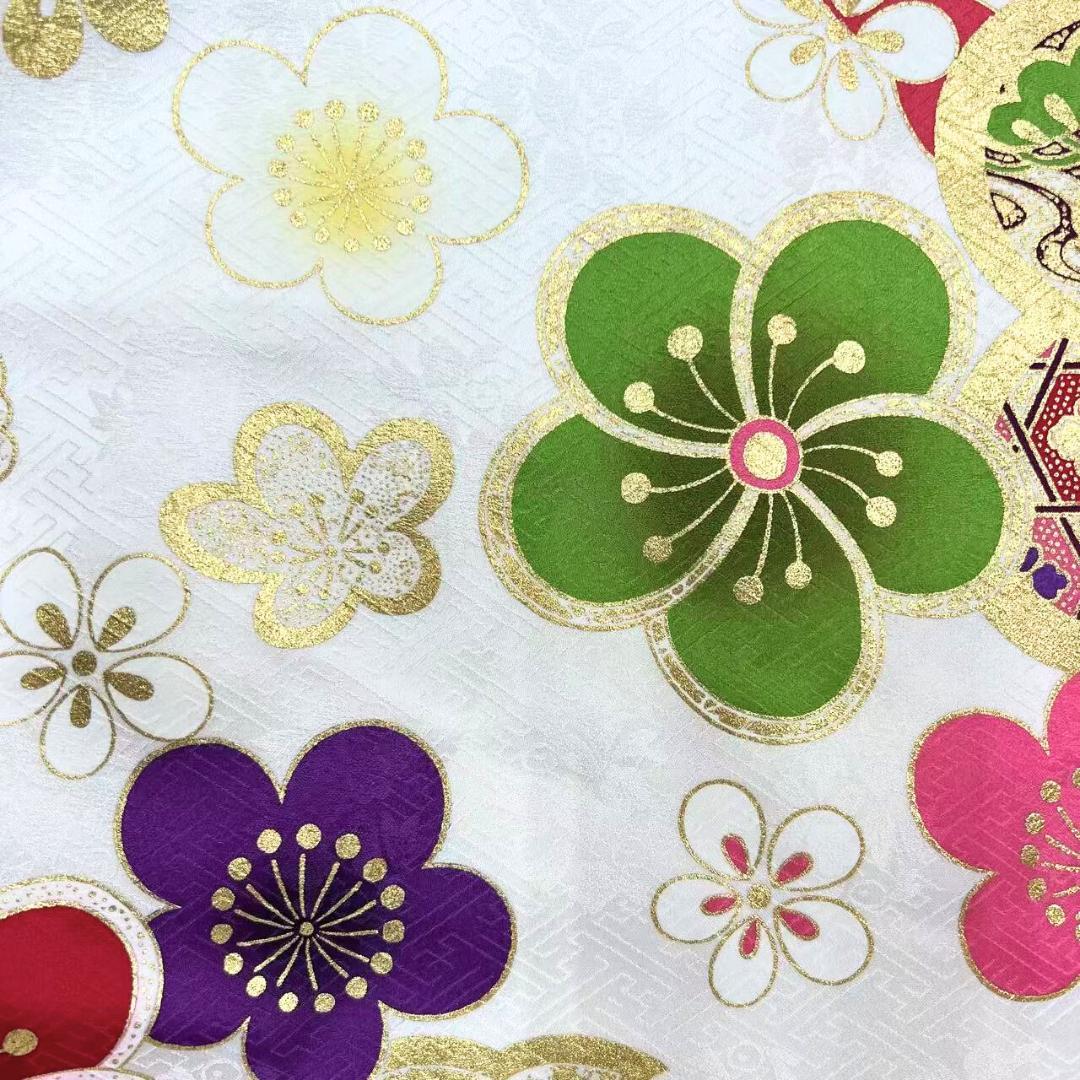 ≪早い者勝ち≫【美品】 振袖 正絹 古典柄 成人式 単品 白 S*110 ●