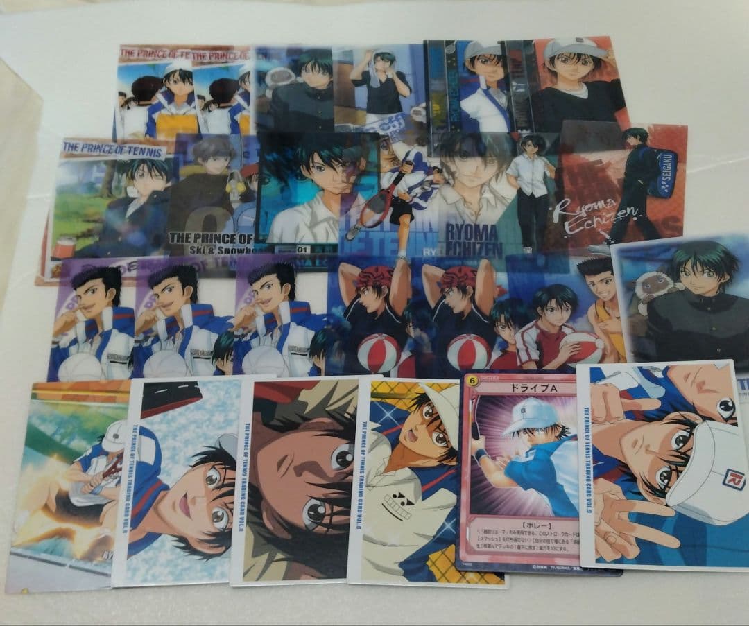 25枚　越前リョーマ　シャイニングクリアカード　まとめ売り　大量　レア　当時物