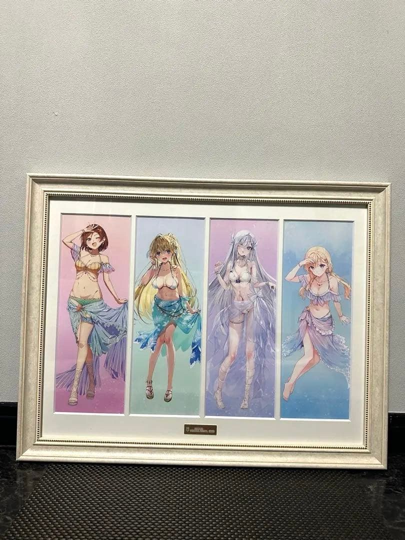 MF文庫J夏の学園祭2024 A3 キャラファイングラフ マーメイド