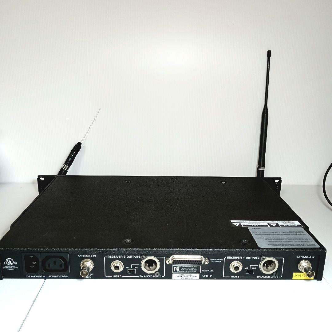 SHURE シュアー マイクレシーバー　U4D-ABJ 受信器　ワイヤレス