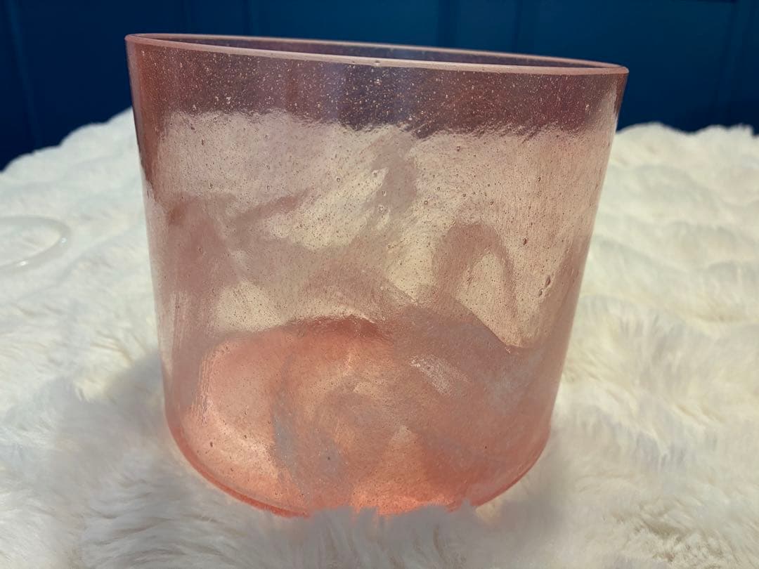 クリスタルボウル　7インチG+20 ピンク