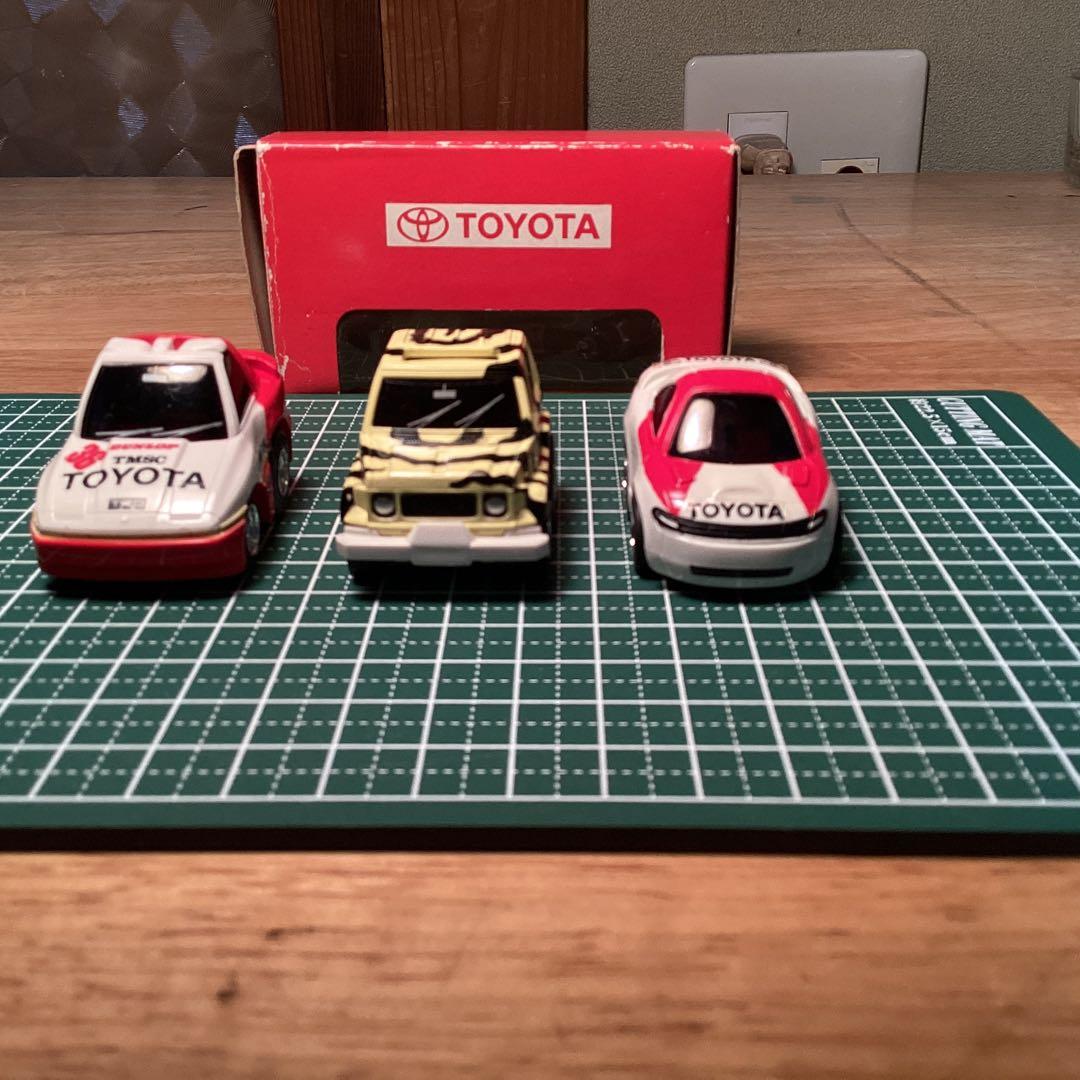 チョロQHG TOYOTA SUPRA ,LAND CRUISER,CELICA