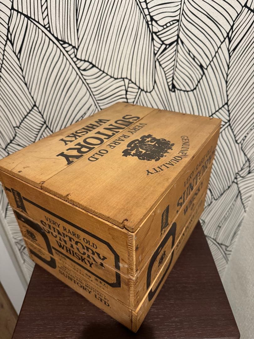 (レア) SUNTORY サントリーオールドウイスキーボックス 3 段式