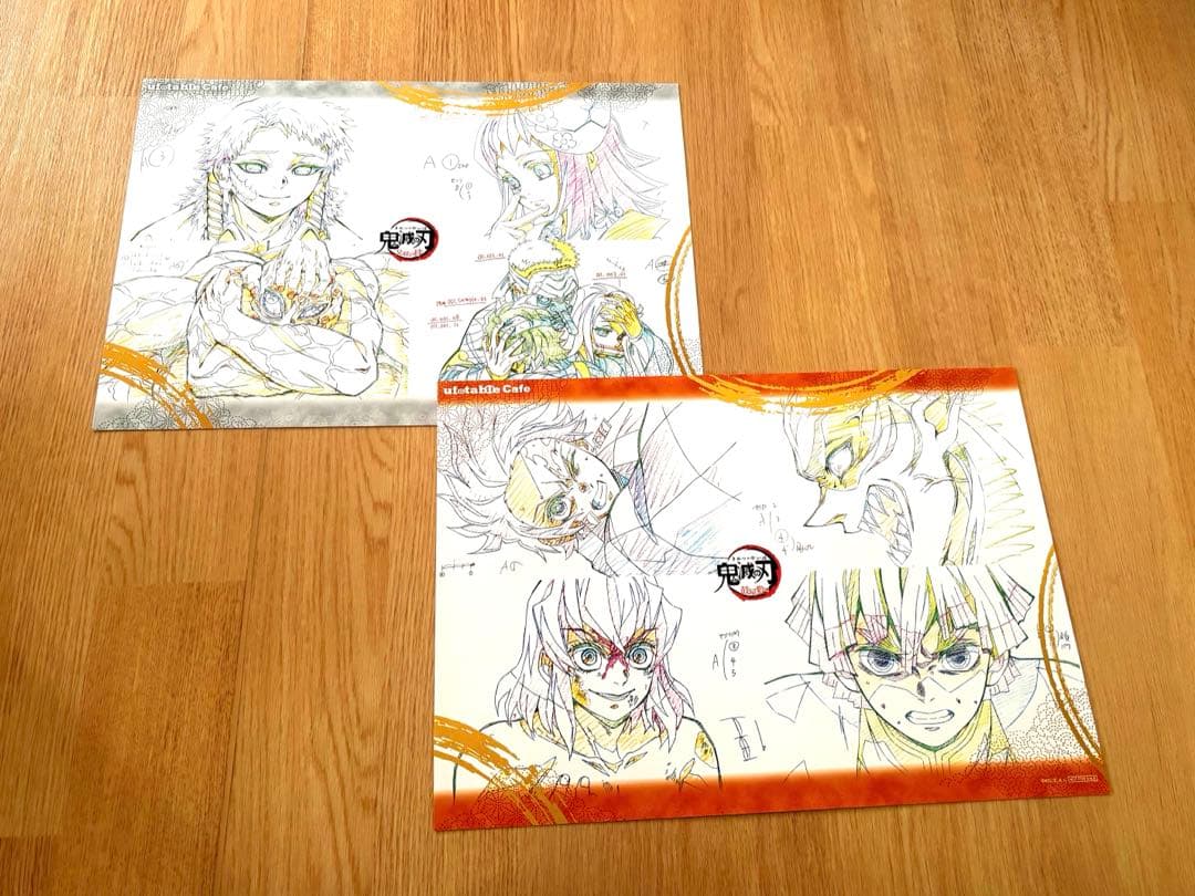 鬼滅の刃　ランチョンマット　まとめ売り　95枚　クリアファイル5枚 cafe