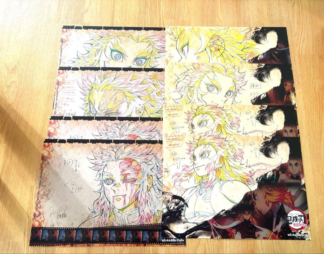 鬼滅の刃　ランチョンマット　まとめ売り　95枚　クリアファイル5枚 cafe