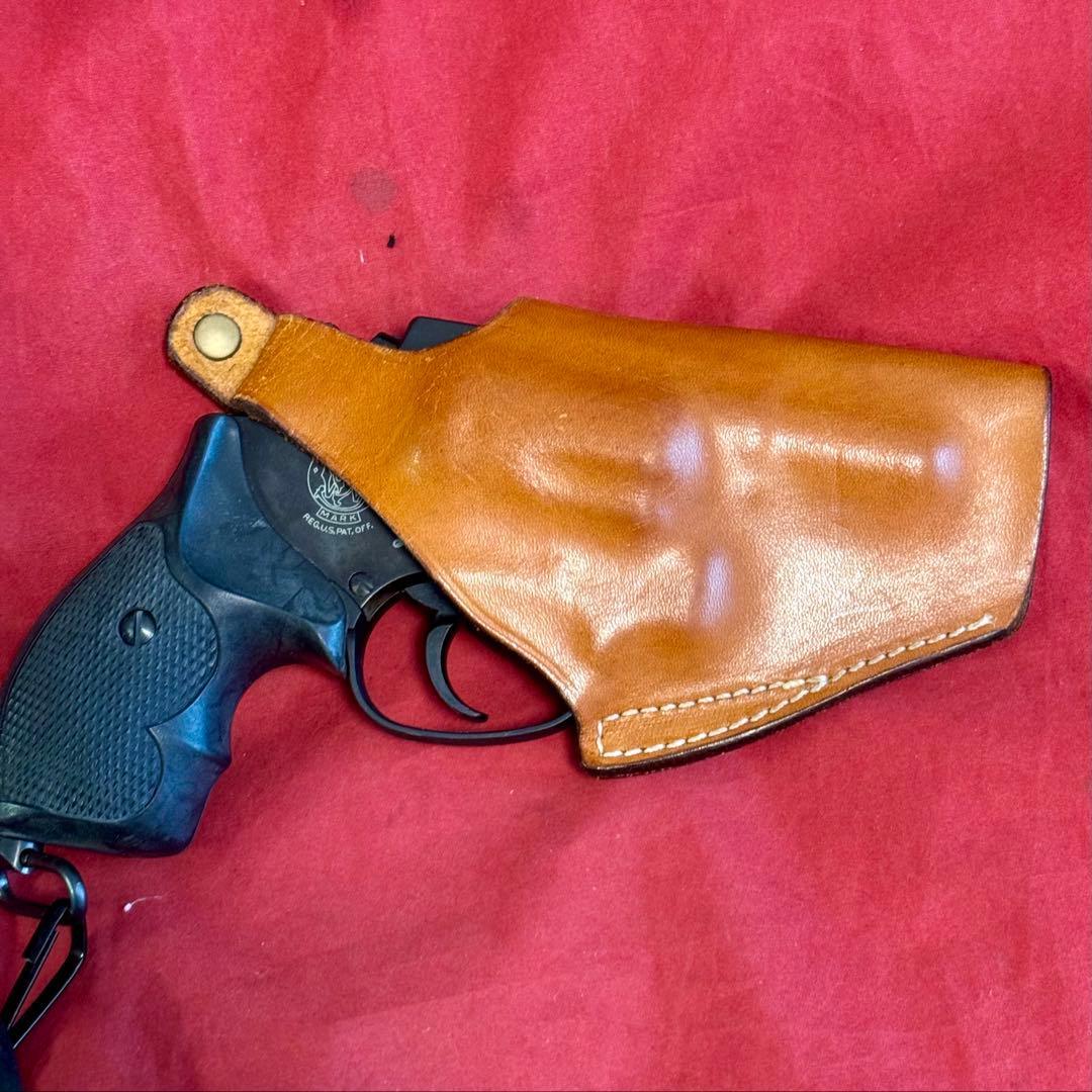 整備済 SHOOTER レザー ヒップ ホルスター 右利き用