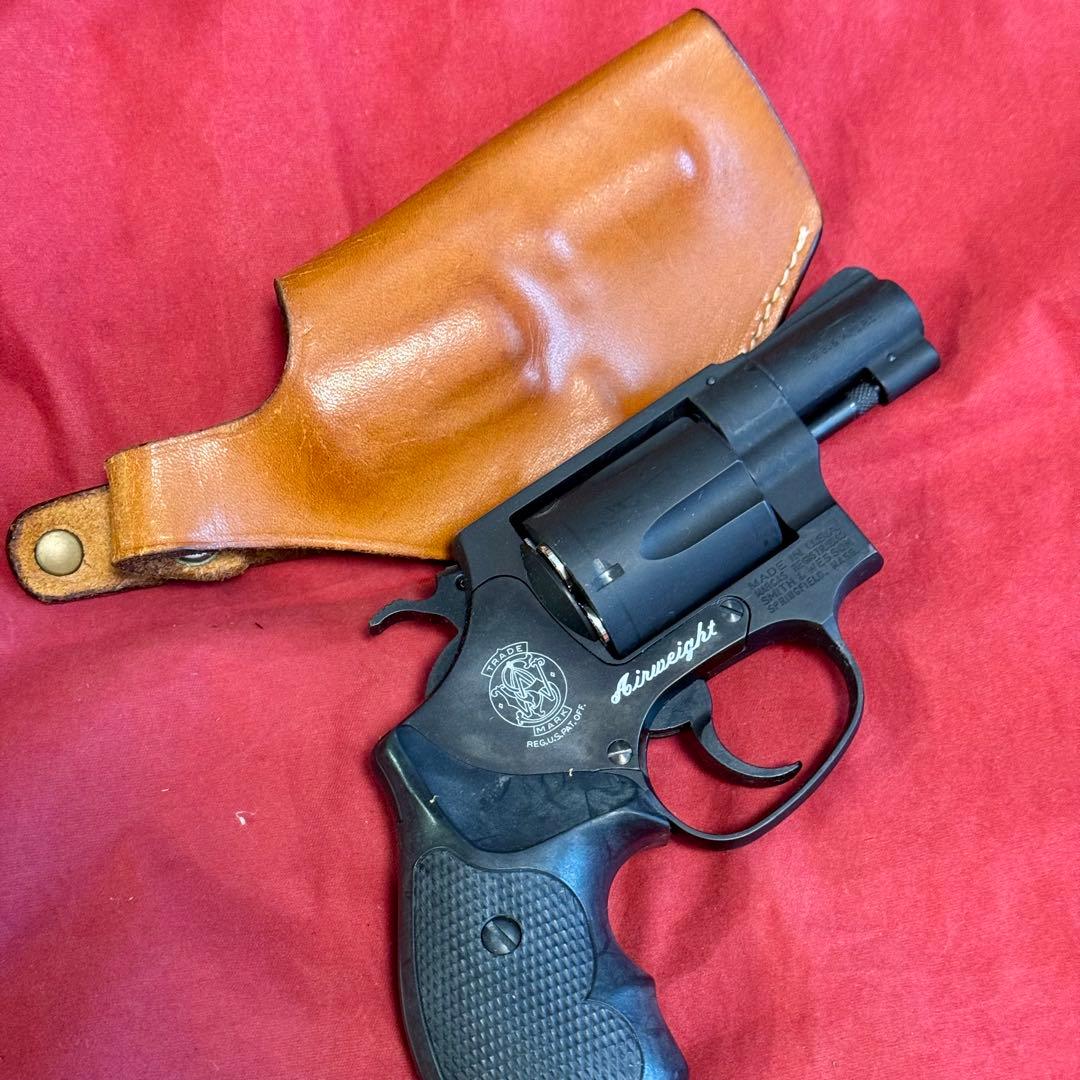 整備済 SHOOTER レザー ヒップ ホルスター 右利き用