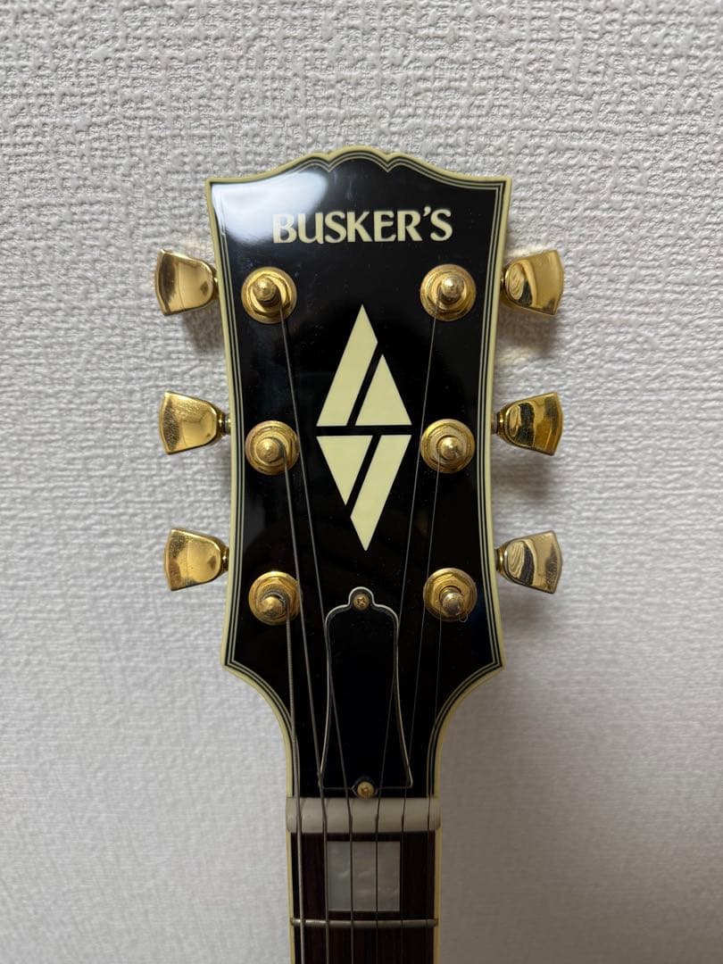 BUSKER'S ブラック エレキギター レスポールタイプ