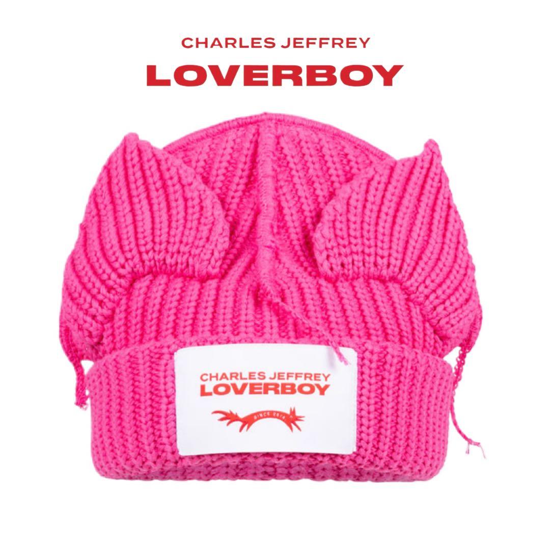 Charles Jeffrey LOVERBOY ニット帽 PINK【男女兼用】