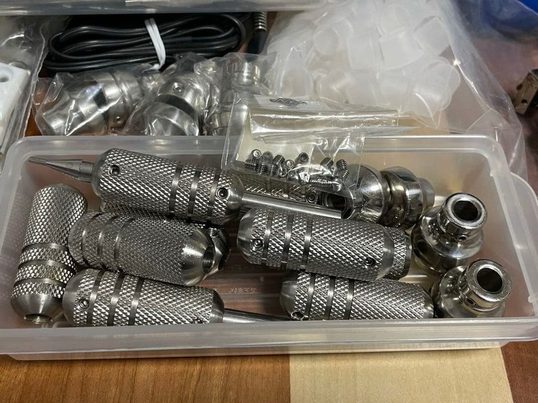 【匿名配送】コイルタトゥーマシン 安定化電源 セット